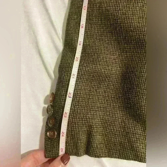 Ralph Lauren menswear herringbone tweed wool sports jacket size 42L - Picture 12 of 16